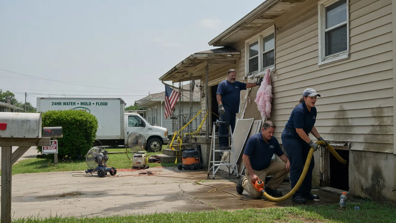 Water Damage Repair in Santa Claus, IN near me